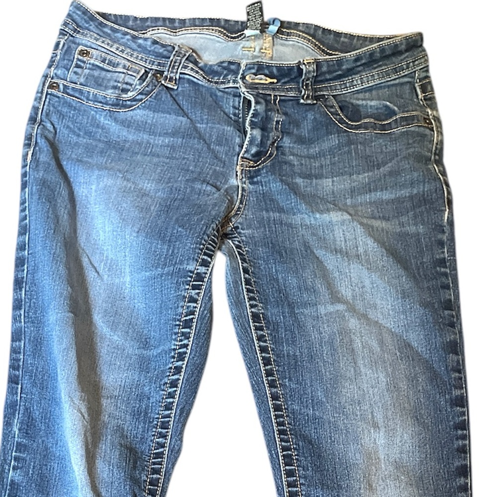 Apt. 9 Blue Flare & Wide Leg Jeans